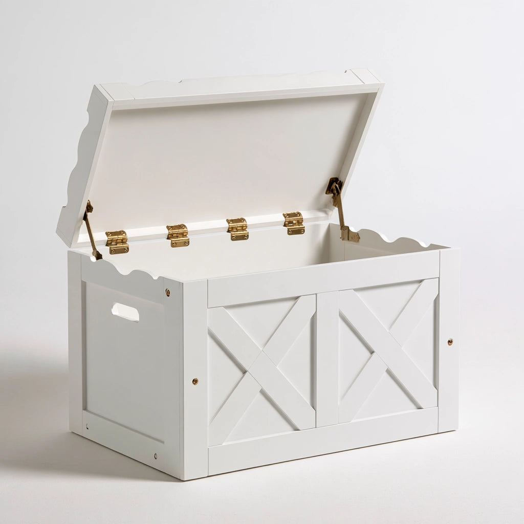 Meuble de rangement en bois avec rangement, coloris blanc